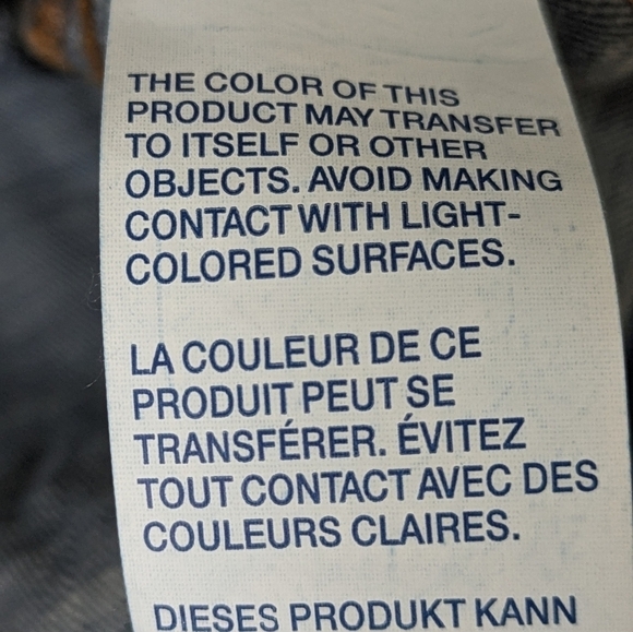 TOMMY HILFIGER l  Jean Jacket, Snap Buttons, Size L - Picture 10 of 12